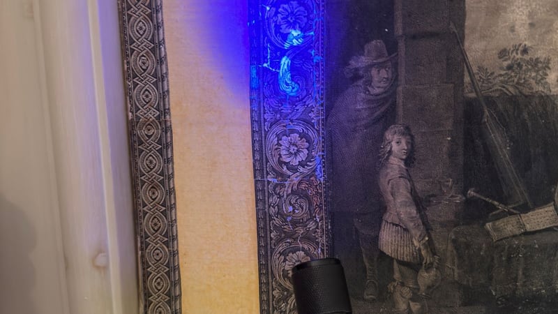 Books Conservation students at Uppark House 