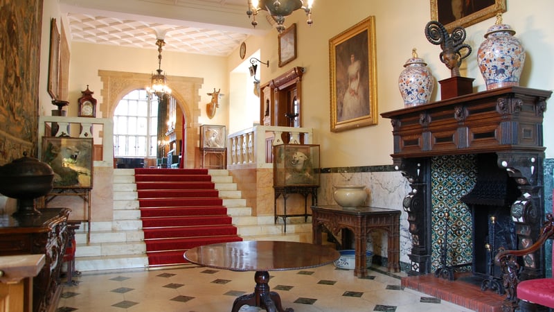 West Dean College, Marble Hall, main entrance