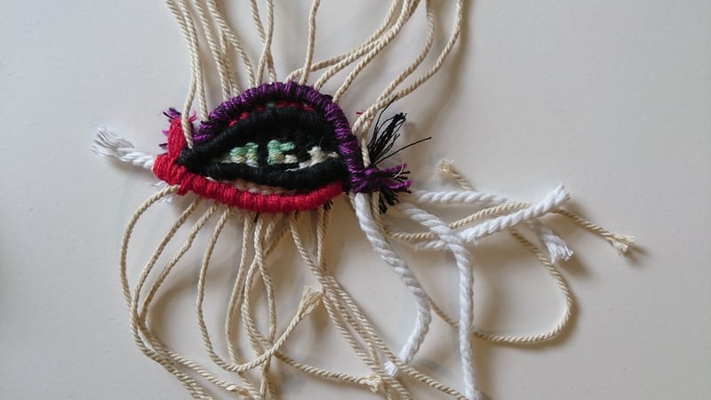 Tapestry 3 8.5x5cm £150