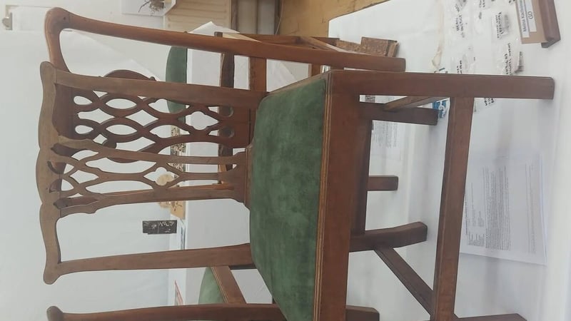 Melina's restored chair