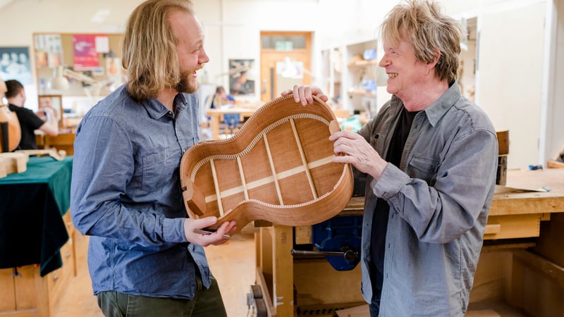 Musical instrument course tutor and student at West Dean College of Arts and Conservation