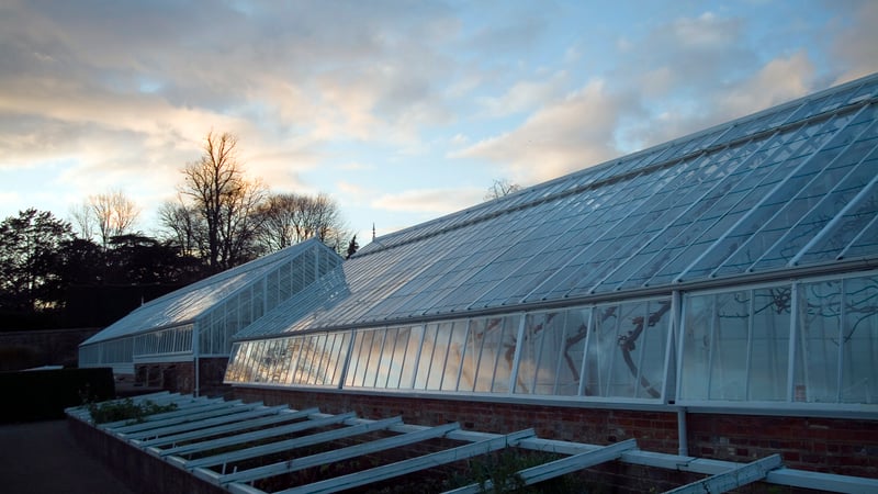 Glasshouse at West Dean Gardens West Sussex