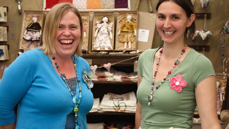 Ginny Farquhar and Alice Butcher 