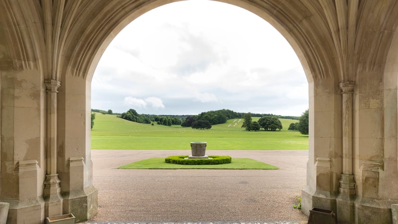 Painted Paces by Emma Rimmer (Graduate Diploma Visual Art) Land Art in the grounds facing the College.
