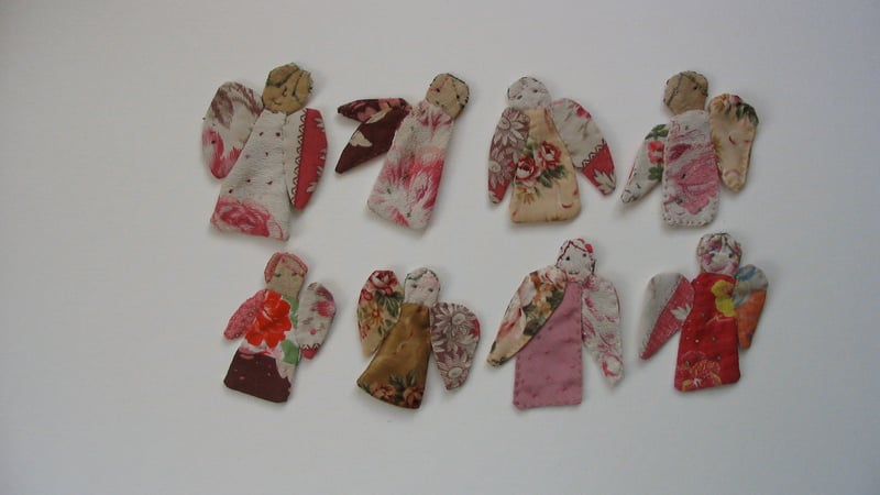 Christmas angels by Janet Bolton