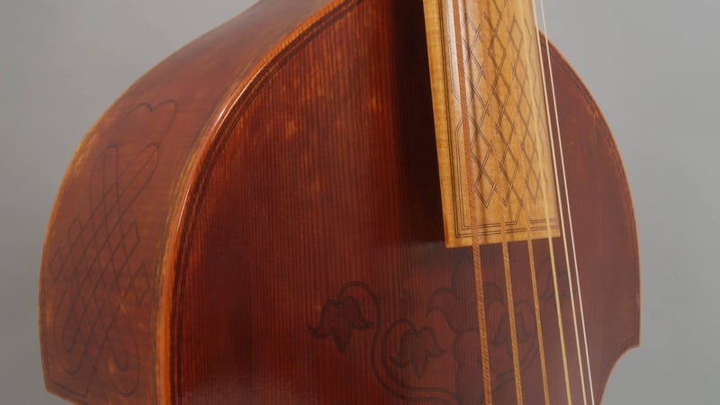 Six strings Bass viol “Lyra” after various English makers