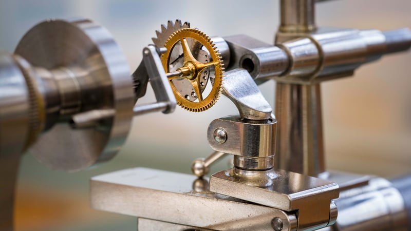 Clocks and automata workshop at West Dean College