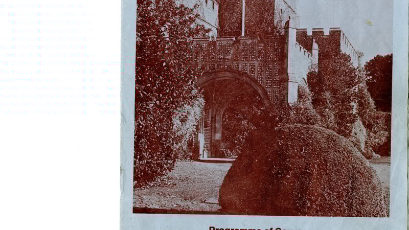 West Dean College prospectus of 1980 - front page.