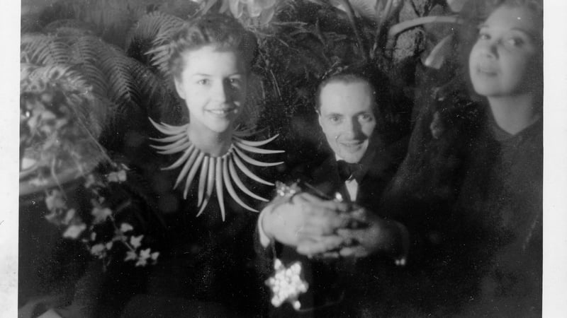 Ruth Ford, Edward James, and Leonor Fini, New York, late 1930s. Image courtesy of West Dean College of Arts and Conservation.