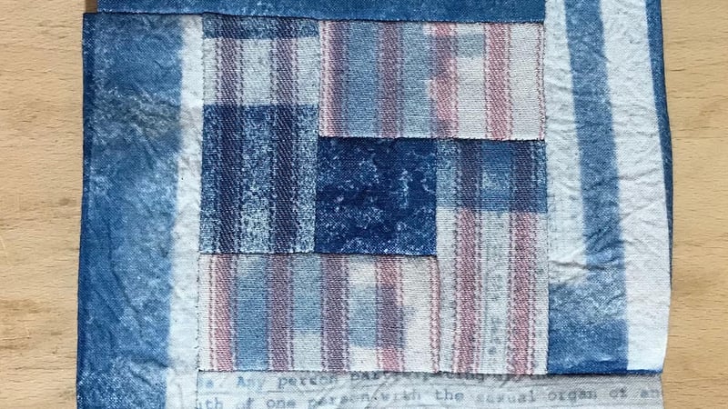 One square of the law quilt