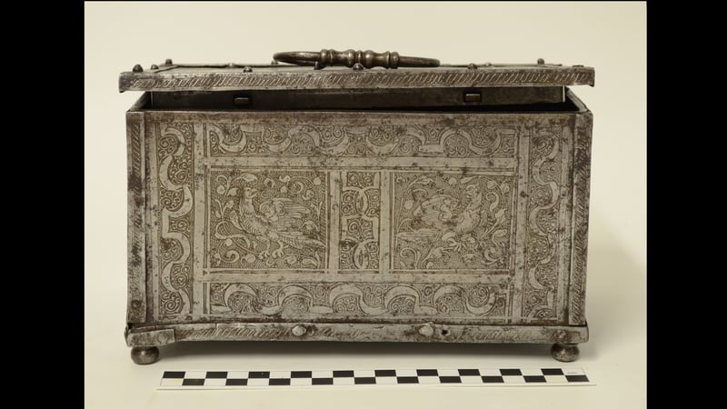 Fig 12. The final result showing the conserved casket.