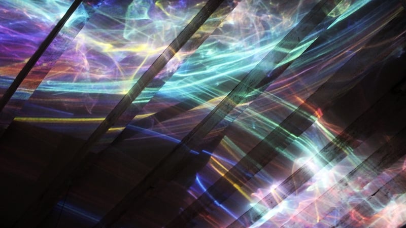 Askild Winkelmann – Reflection V (light installation)