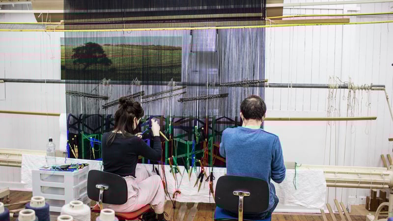 The Eva Rothschild tapestry, 2018