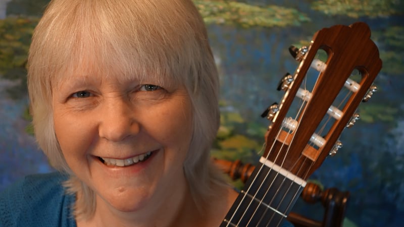 Classical guitarist Alison Bendy at West Dean College