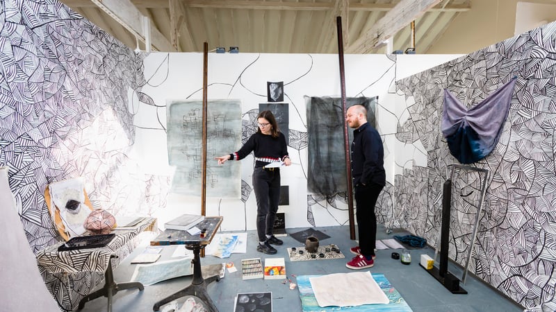 Visual Arts Studio space, West Dean College of Arts and Conservation 