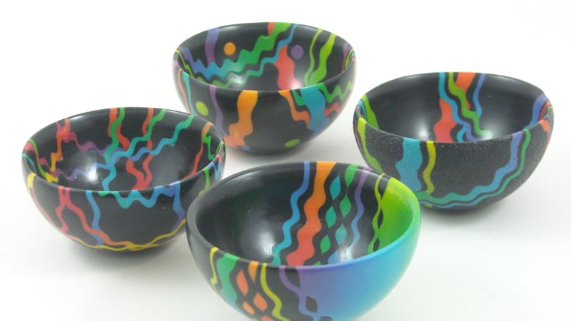 Carol Blackburn - Polymer Clay Vessel