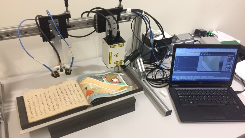 Figure 5.3: Durham combined FORS and Raman setup (© Kate Nicholson, Northumbria University).
