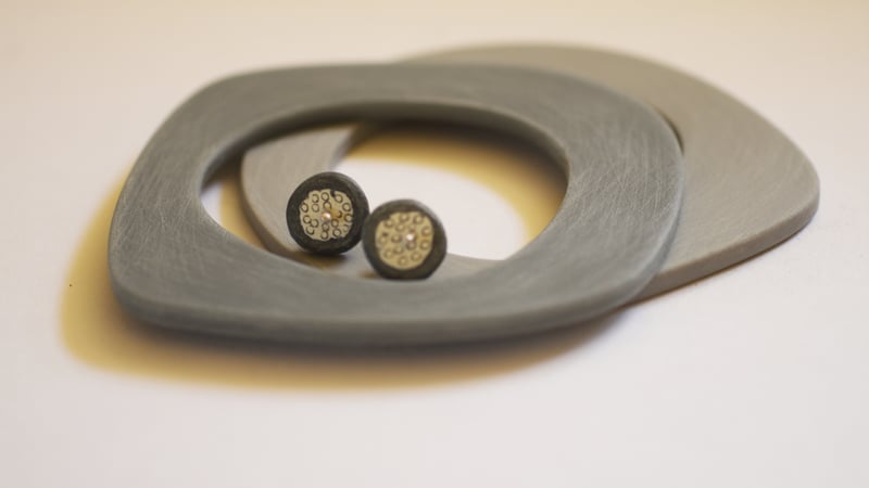 Creating jewellery with waste plastics
