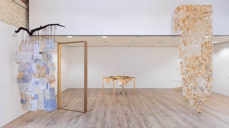 West Dean student exhibition work by Peon Boyle