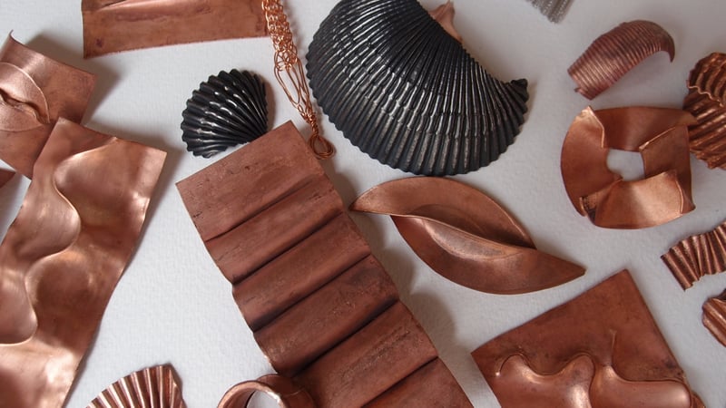 West Dean College short  courses Fold Forming Linda Lewin