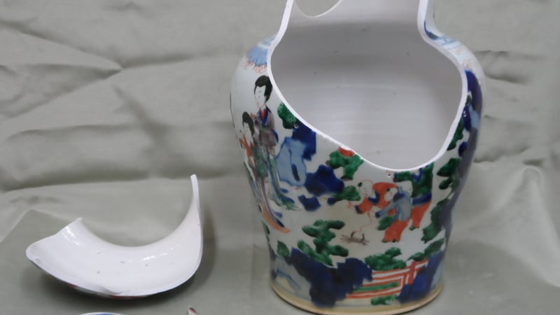 Chinese Vase - before