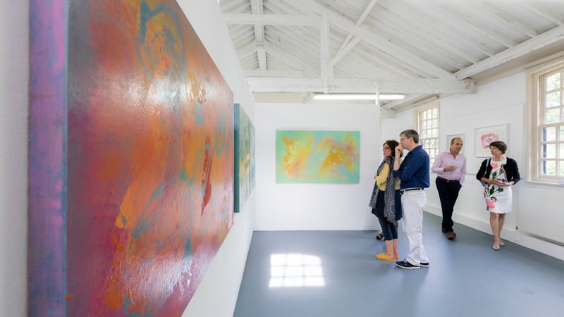 Deborah Ravetz, abstract oil paintings on board and paper 