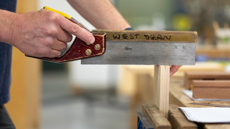 Furniture making short courses at West Dean College