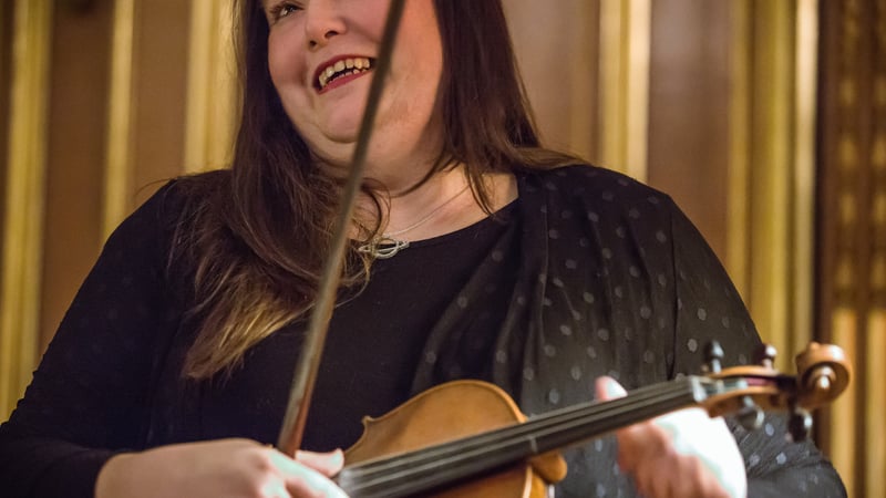 Laura Cannell. Photos by Jo Higgs at joyen.org