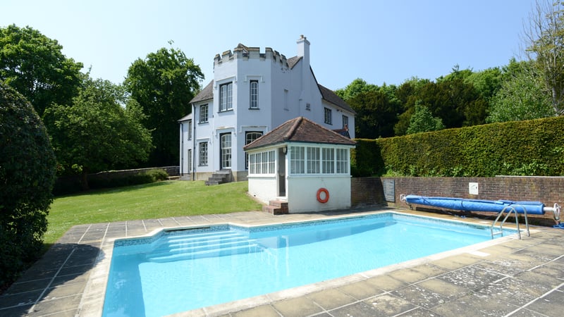 West Dean College swimming pool