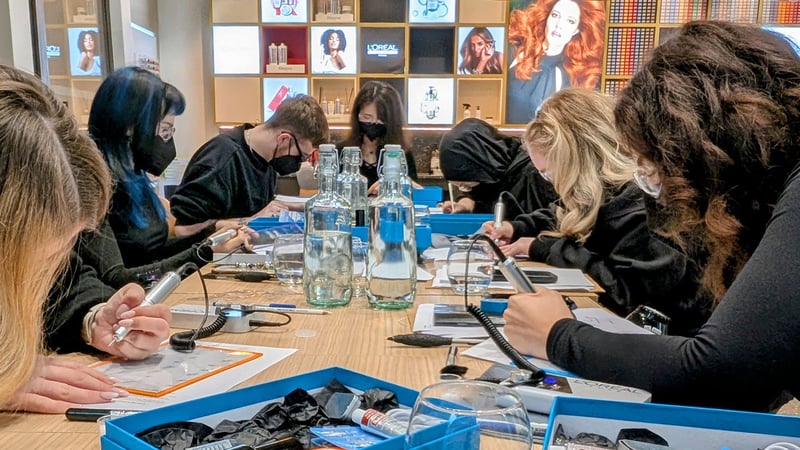 West Dean and L'Oreal Luxe - Certified Skills Programme