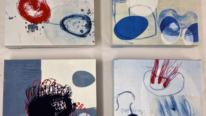 Red Thread Blue print Tidal Race Flux