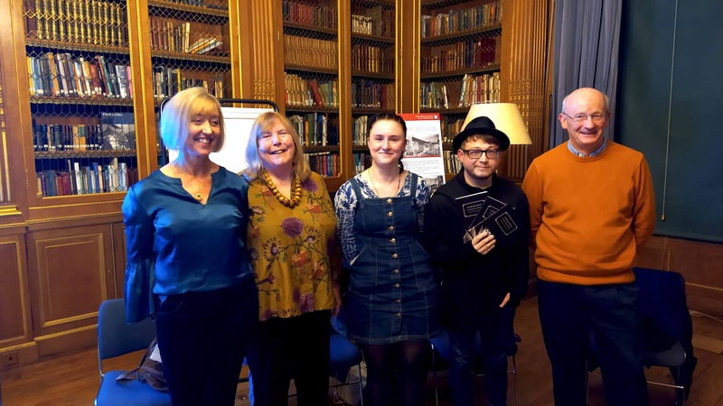 2020 Graduates in the Old Library