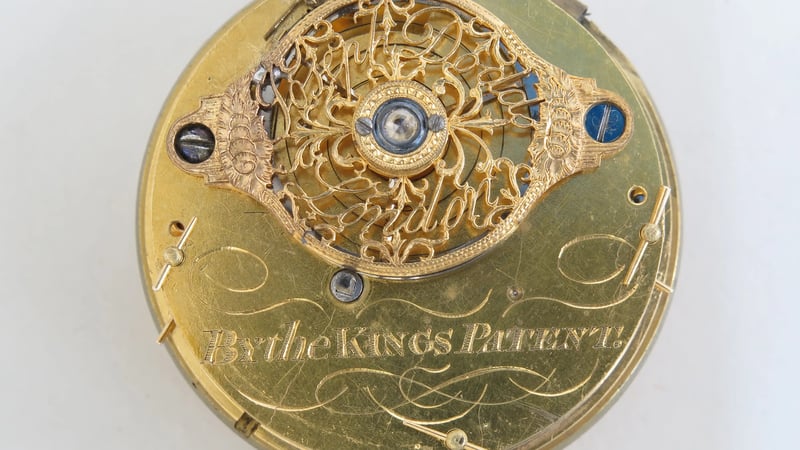 A rare nautical watch from the collection of the Russell-Cotes Art Gallery & Museum that Dale worked on as a student, and later published an article about in the Antiquarian Horology journal