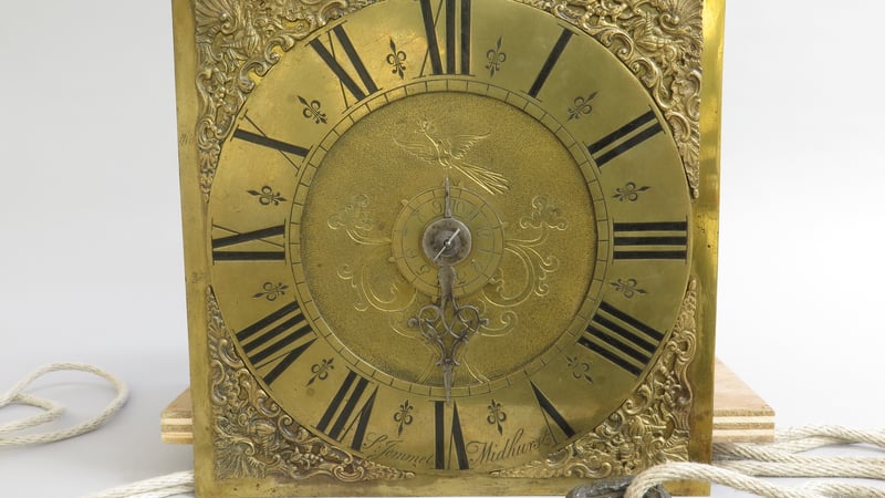 Dale's first student project - a local 30-hour longcase clock