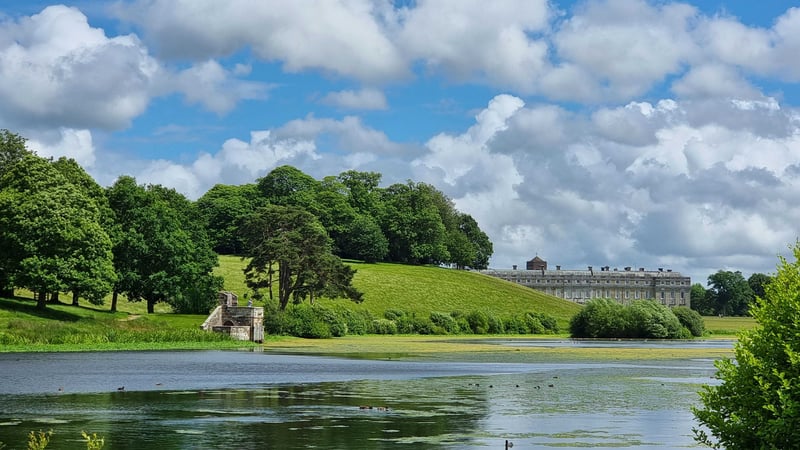 The upper pond at Petworth House