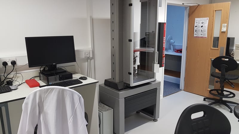 The new science lab at West Dean College of Arts and Conservation