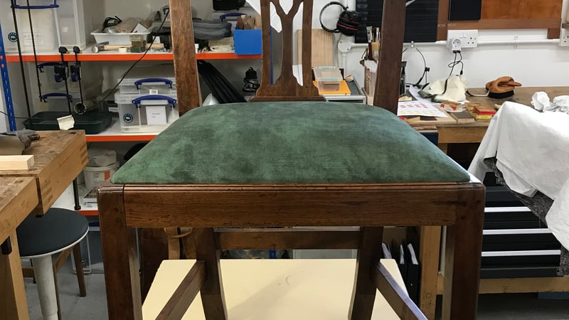 Michaels restored chair