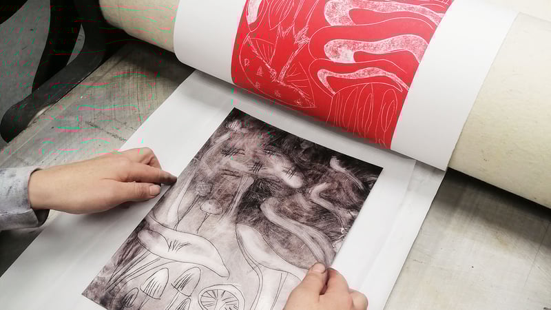 Mary Dalton Printmaker Artist Work