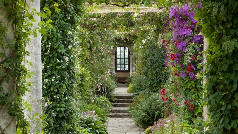 The Edwardian Pergola by Harold Peto at West Dean Gardens