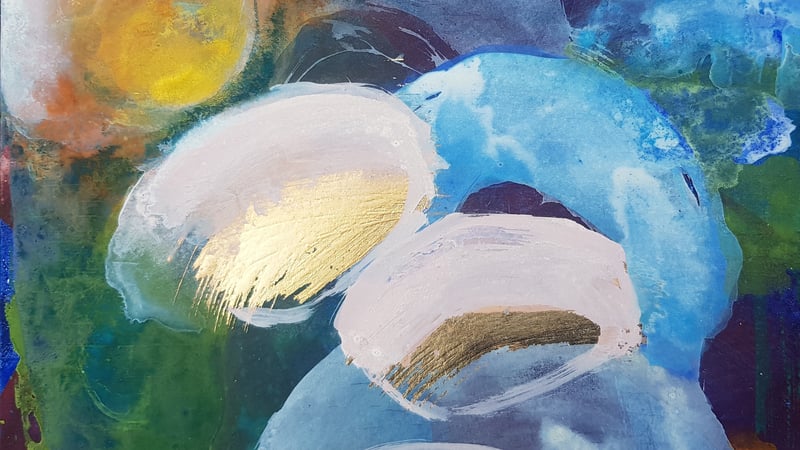 Wolf Moon Old Winchester Hill. Melanie Rose. West Dean College short course tutor