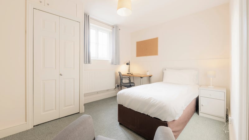 The Stables student bedroom. Image credit Chris Ison