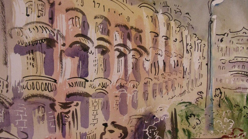 Watercolour by Paul Cox 