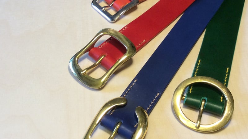 Make a leather belt with Jeremy and Carla Bonner