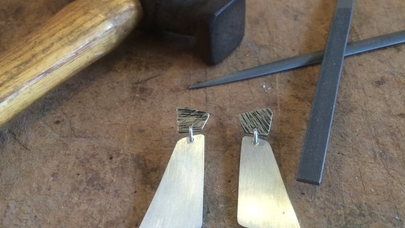 Making silver jewellery with Laila Smith