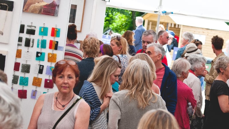 West Dean Design Craft Fair Market Place