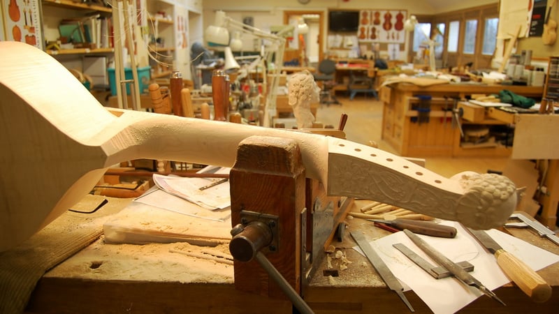 West Dean College Musical Instrument workshop Credit Abigail Uhteg