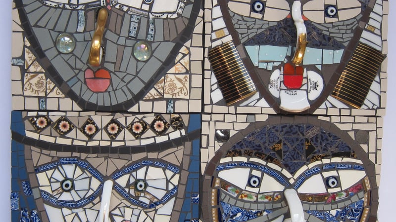 West Dean College Joanna Veevers mosaic