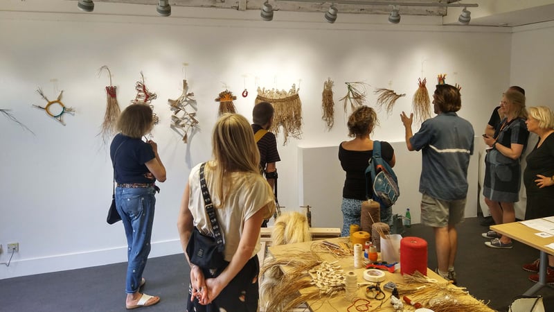 Tim Johnson in residence at West Dean College