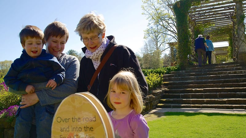 Easter Trails in the gardens