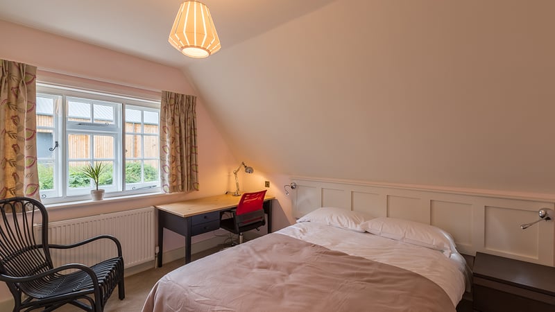 Student bedroom in Foresters Cottage